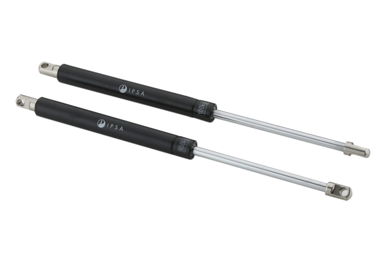 IPSA 1000N Heavy Gas Spring (Bed Fitting not included) For Lift Weight Capacity 100 Kg Size 17" Pack of 2 Piece